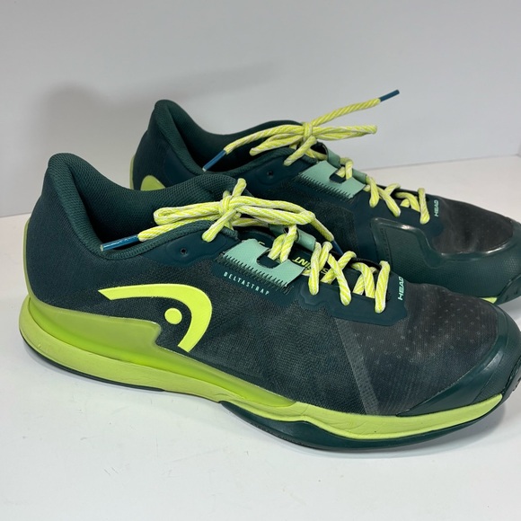 Head Sprint Pro 3.5 Mens Tennis Shoes Green Size 11 - Picture 4 of 8